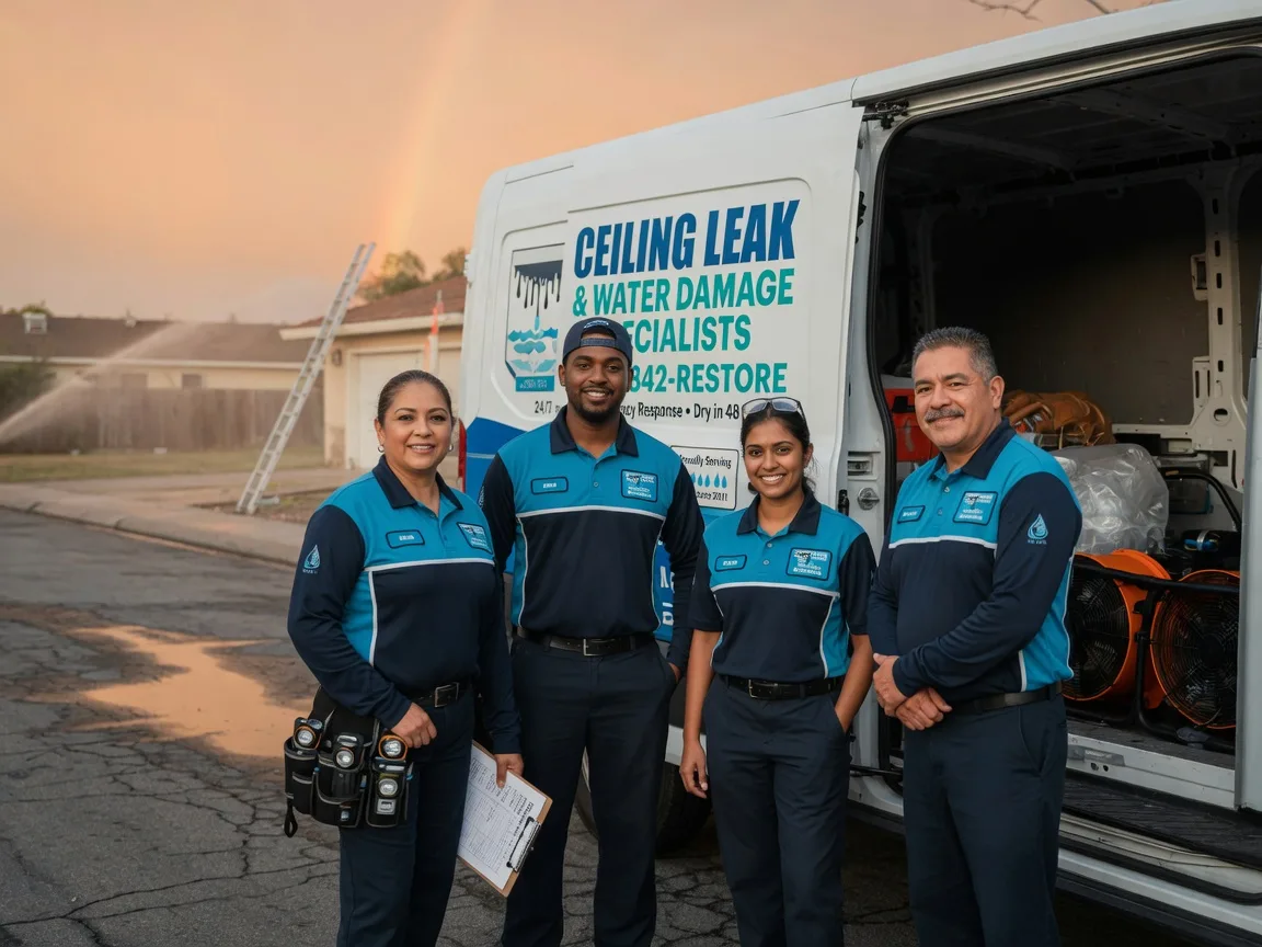 Ceiling Leak Cleanup company in Lillian, TX