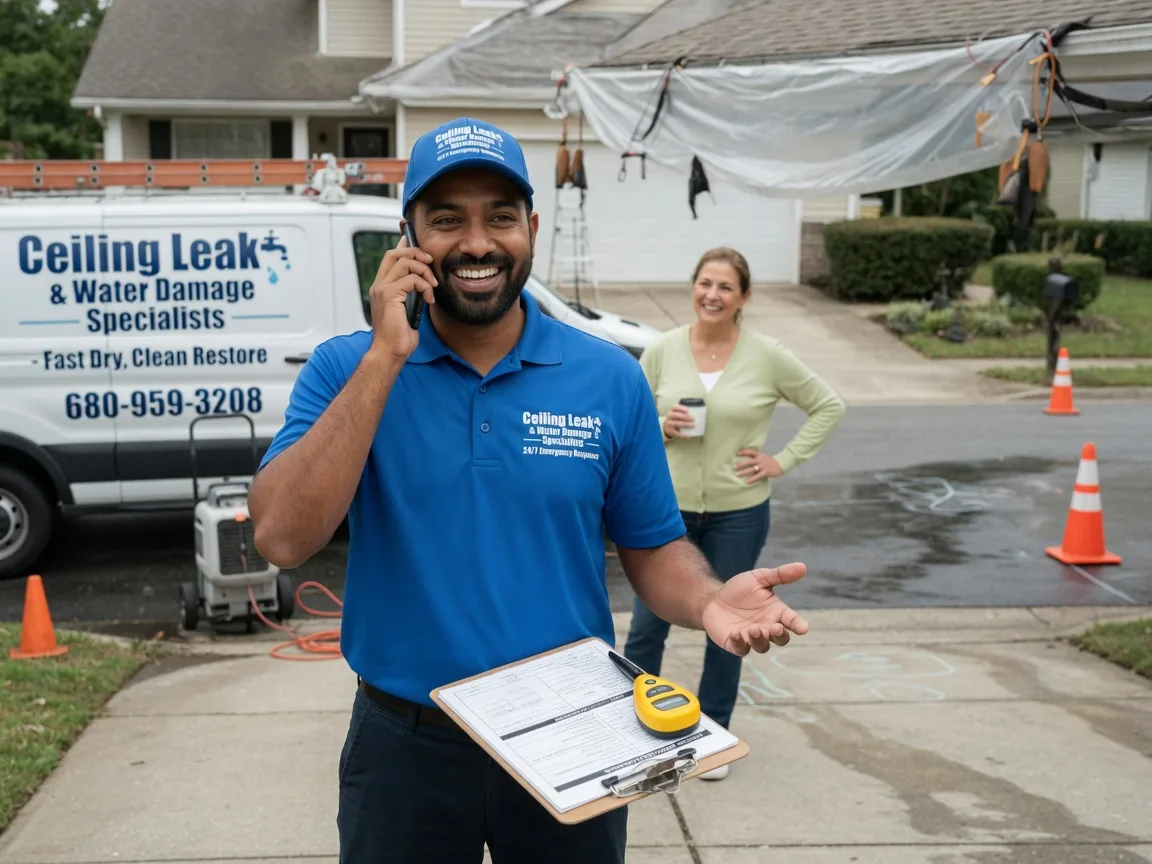 Ceiling Leak Cleanup Lillian, TX FAQs