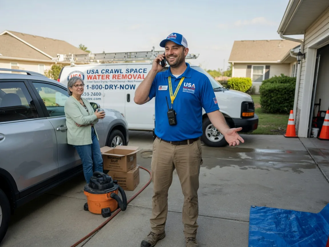 Crawl Space Water Removal Lillian, TX FAQs